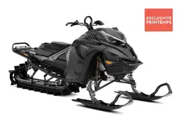 2026 Lynx Snowmobile Shredder Ds Platinum Silver Satin / Black 850 E-tec Turbo R